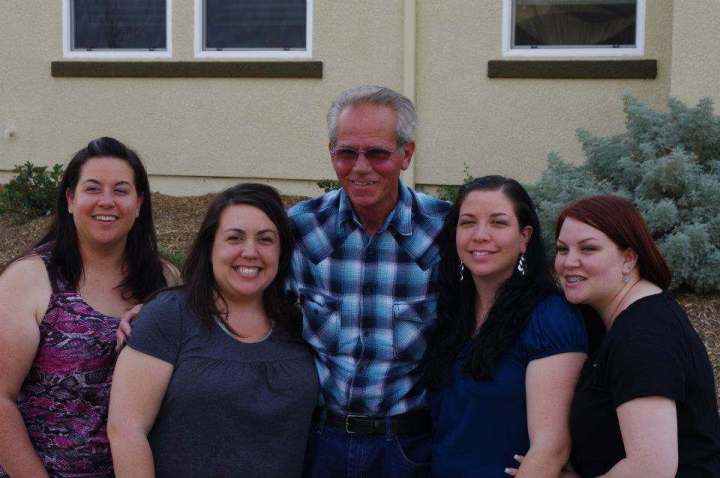 Bob and his girls in the middle of a Bob out