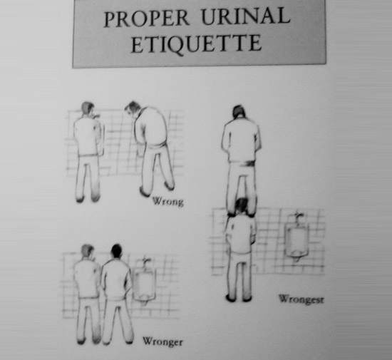 If there is a sign, it means someone did it