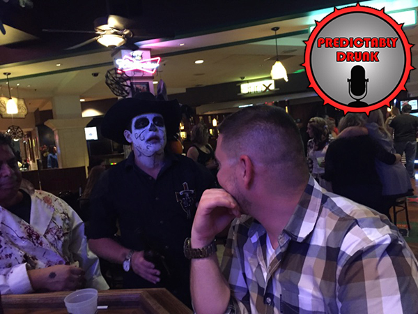 Me looking rather annoyed by the zombies